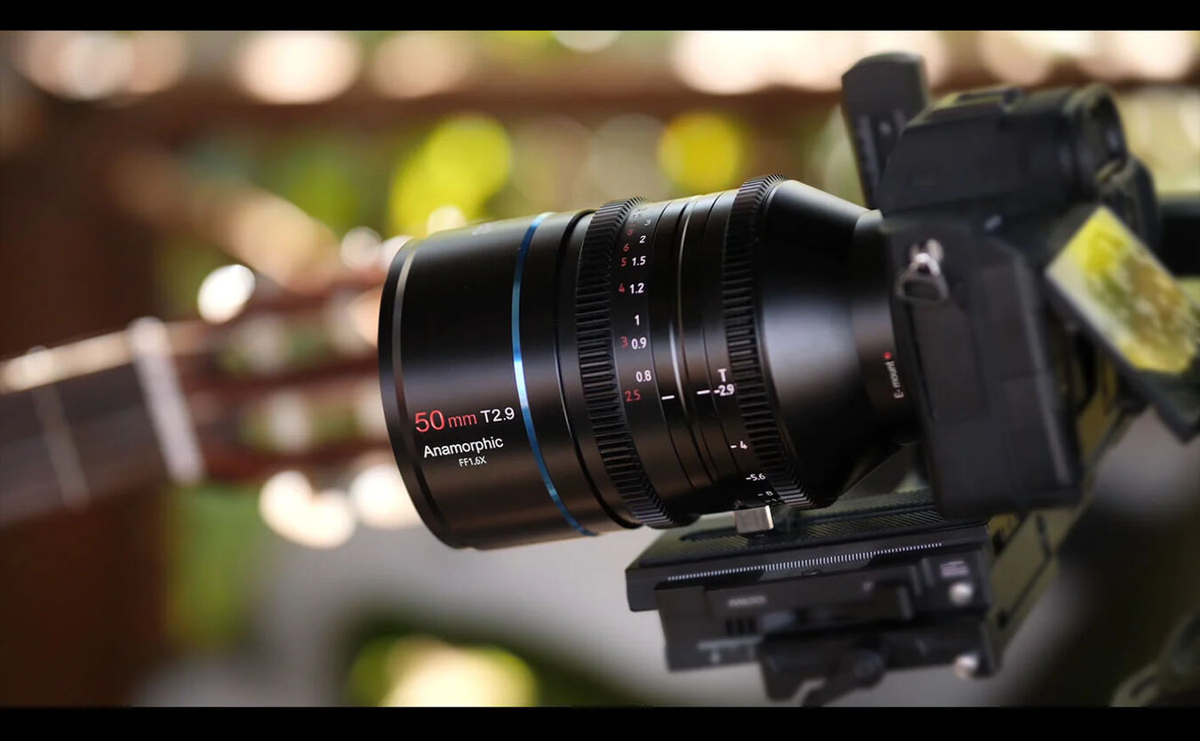 Obiektyw Anamorficzny Sirui VENUS 50mm T/2.9 Full Frame 1.6 Squeeze - Sony E