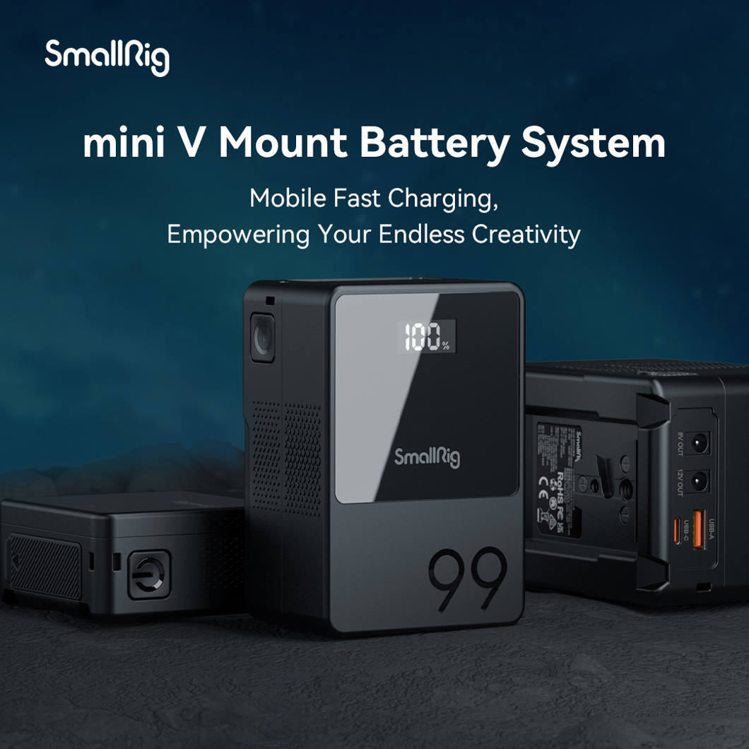 Akumulator V-mount mini battery SmallRig 3581 VB155
