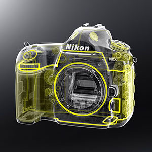 Lustrzanka Nikon D850 + Nikkor AF-S 24-120mm f/4G ED VR