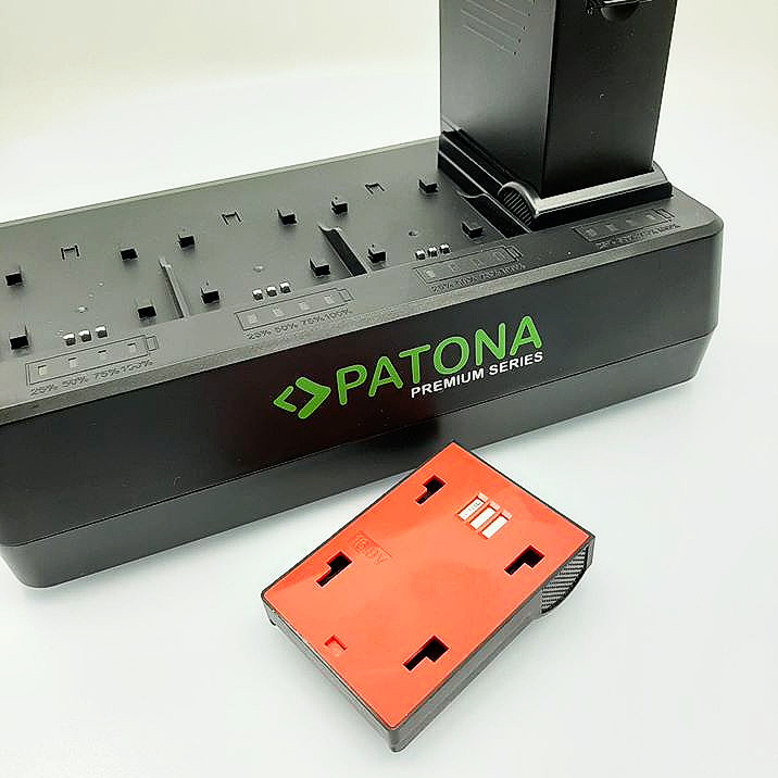 Ładowarka Patona 4-kanałowa do akumulatorów Canon BP-A