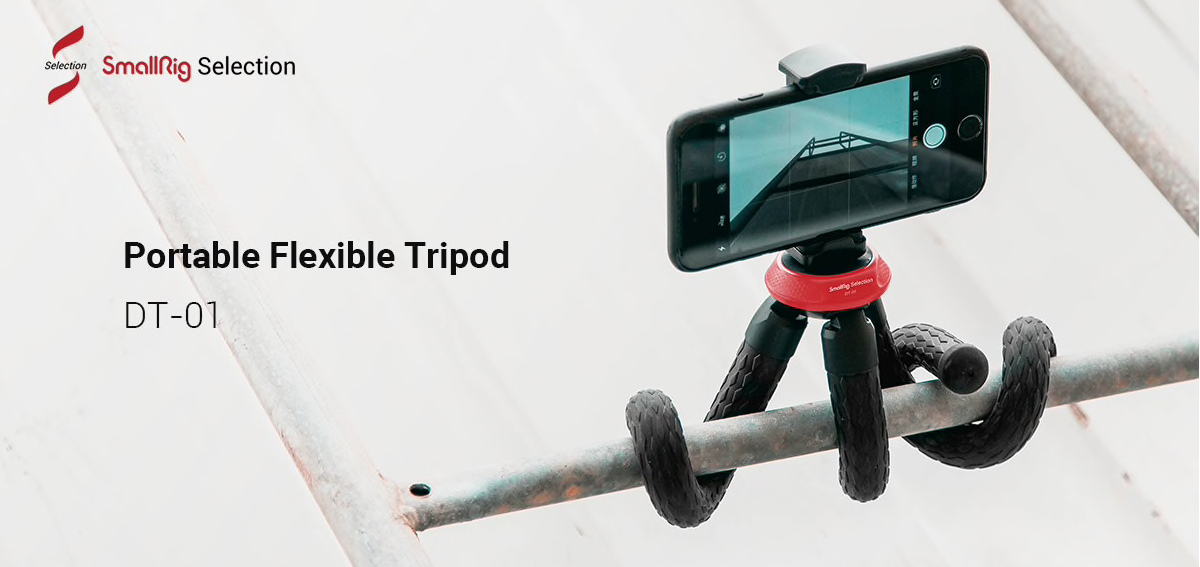 SmallRig 3255 Portable Flexible Tripod DT-01 - statyw
