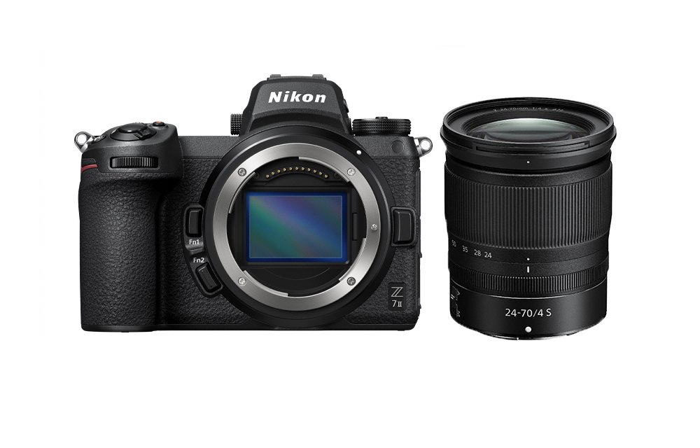 Bezlusterkowiec Nikon Z7 II + adapter NIKON FTZ II