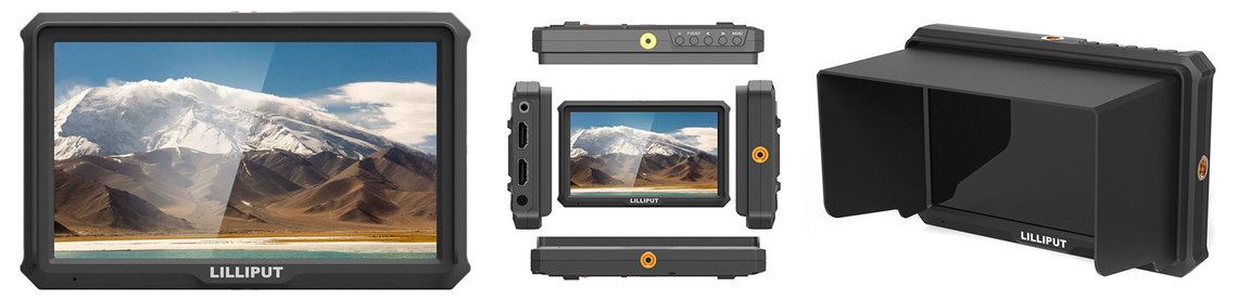 Monitor podglądowy Lilliput A5 | 400nit
