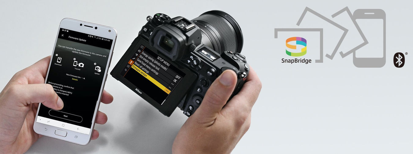 Bezlusterkowiec Nikon Z6 II + adapter NIKON FTZ II