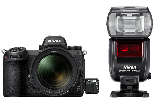 Bezlusterkowiec Nikon Z6 II + 24-70 mm f/4 + adapter Nikon FTZ II