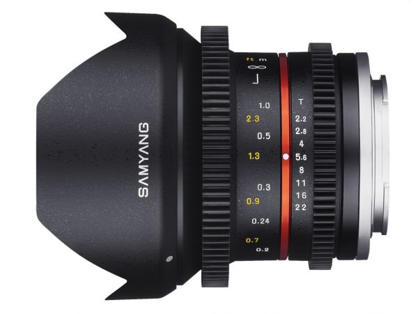 Obiektyw Samyang 12mm T3.1 ED AS NCS  VDSLR (Sony A)