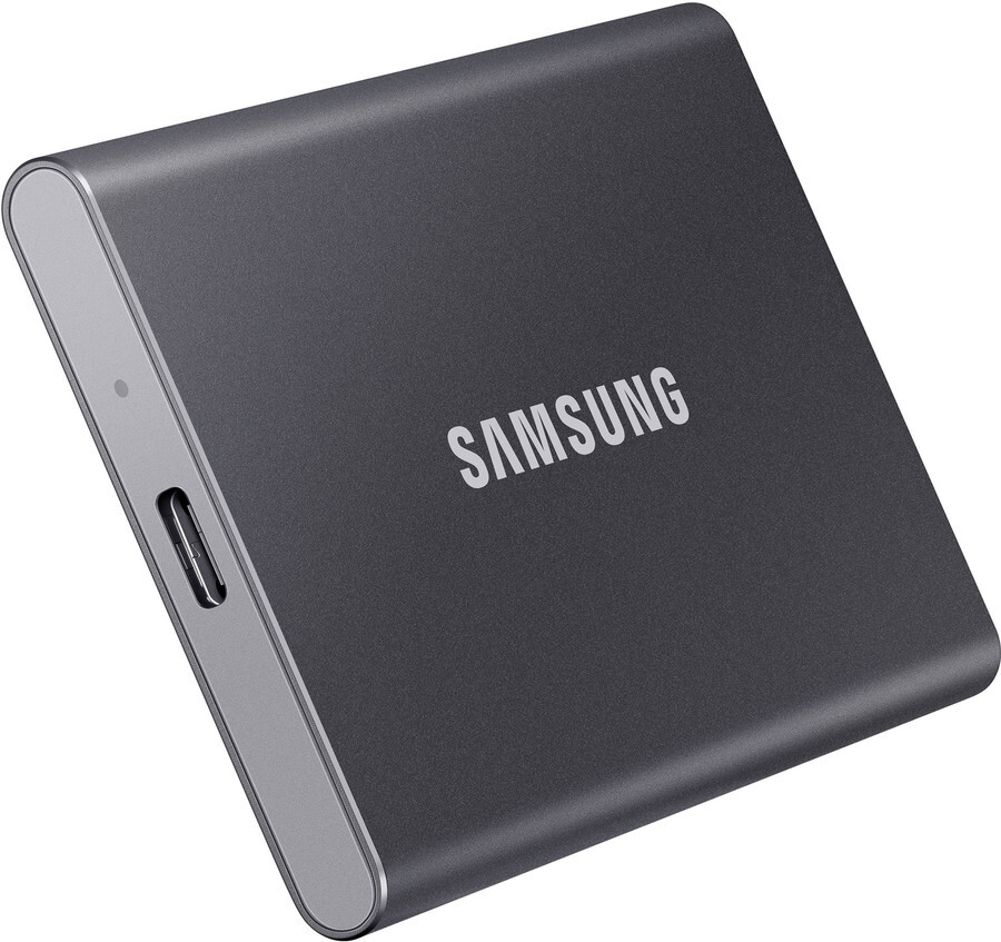 Dysk SSD Samsung T7 500GB USB 3.2 Gen.2 szary (MU-PC500T/WW)
