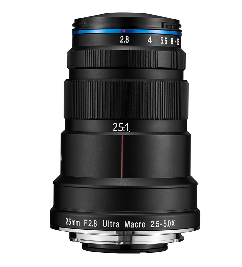 Obiektyw Laowa 25 mm f/2.8 2.5-5X Ultra Makro (Canon EF)