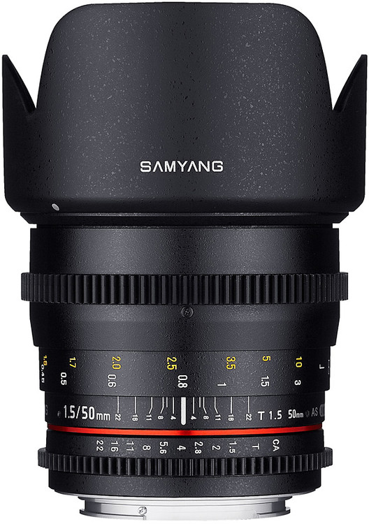 Obiektyw Samyang 50mm T1.5 AS UMC VDSLR (Sony E)