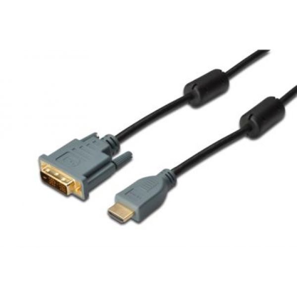 Kabel Digitus PREMIUM HDMI-A > DVI-D, złocony