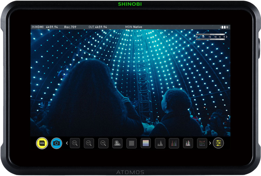 Monitor podglądowy Atomos SHINOBI 7 | HDR 3DLUT 2200nit