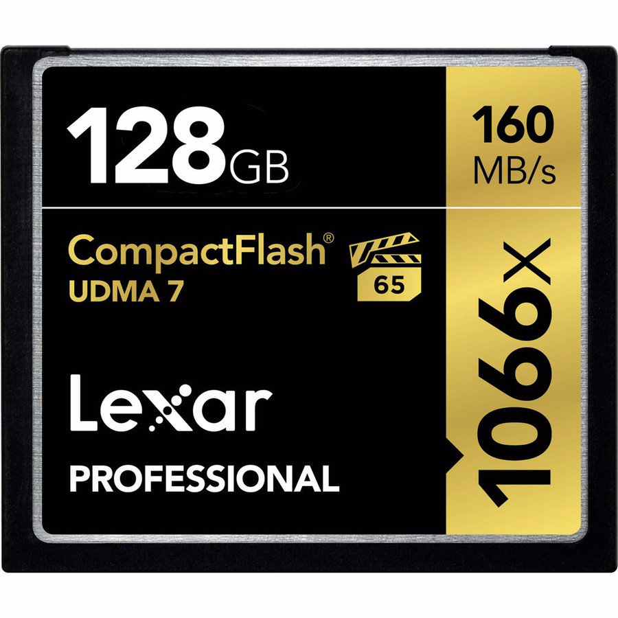 Karta pamięci Lexar CompactFlash 128GB 1066x (160MB/s) Professional