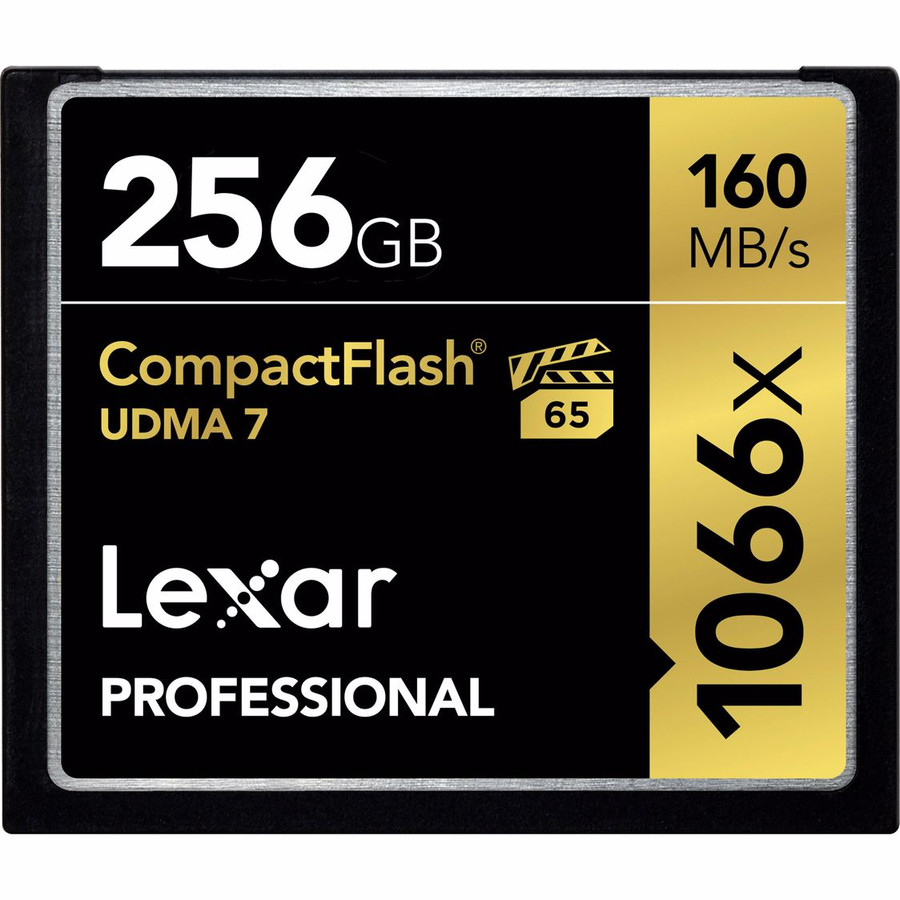 Karta pamięci Lexar CompactFlash 256GB 1066x (160MB/s) Professional