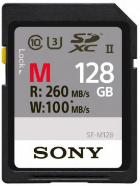 Karta pamięci Sony SDXC UHS-II 128 GB (260MB/s) (SF-M128)