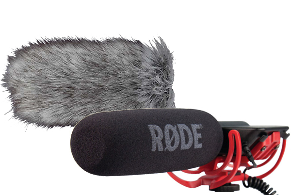 Mikrofon RODE VideoMic Rycote + osłona RODE DeadCat (wypożyczalnia)