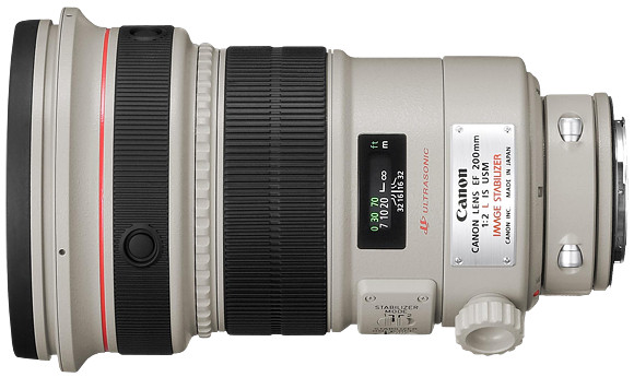 Obiektyw Canon EF 200mm f/2L IS USM
