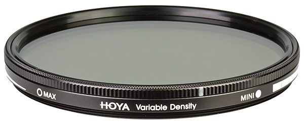 Filtr szary Hoya o zmiennej przepuszczalności Variable Density 3-400