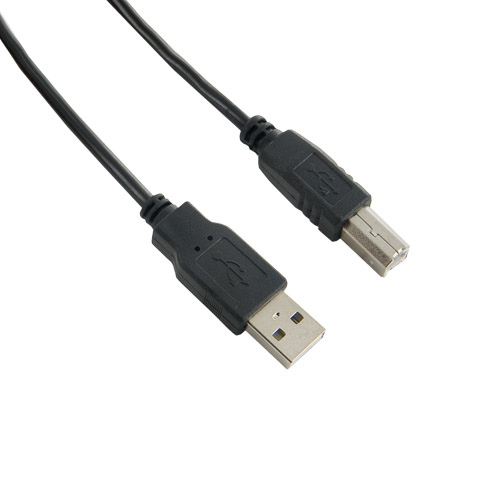 Kabel 4world USB 2.0 typu A-B M/M HQ ferryt (do drukarki/skanera) - Wyprzedaż