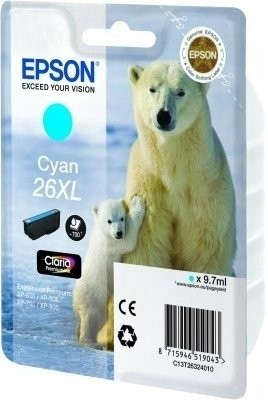 Tusz Epson T2632 CYAN 9,7 ml (XL) do XP-600/700/800