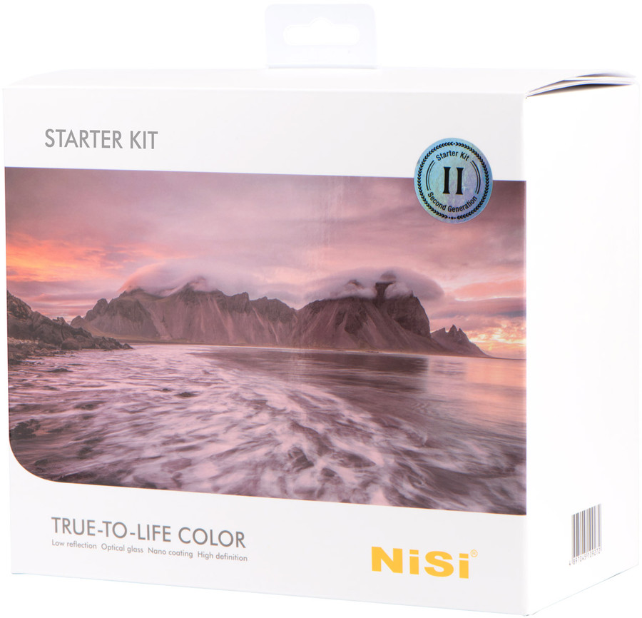Filtry szare Nisi zestaw STARTER Kit Generacja II/system 100