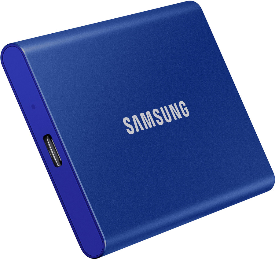 Dysk SSD Samsung T7 2TB USB 3.2 Gen.2 niebieski (MU-PC2T0H/WW)