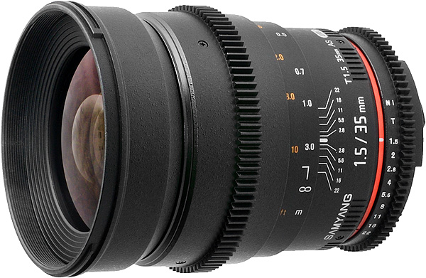 Obiektyw Samyang 35mm T1.5 AS IF UMC VDSLR (Nikon)