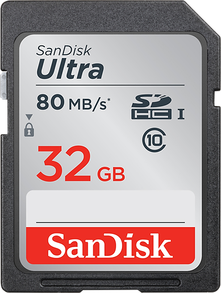 Karta pamięci SanDisk SDHC Ultra 32GB (80MB/s)
