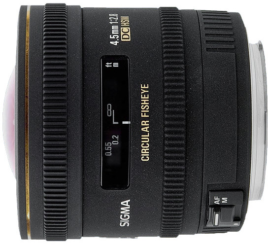 Obiektyw Sigma 4,5mm f/2,8 EX DC HSM FISHEYE (Canon) + 3 lat gwarancji!