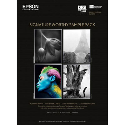 Epson Signature Worthy Sample Pack (A4) 20 ark.