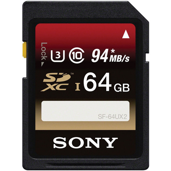 Karta pamięci Sony SDXC UHS-I 64GB (94 MB/s) (SF-64UX2)