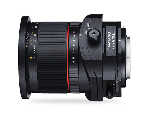 Obiektyw Samyang T-S 24mm f/3,5 ED AS UMC (Nikon)