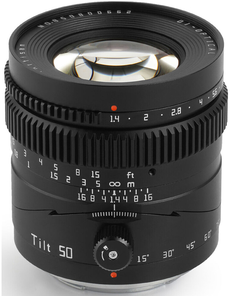 Obiektyw TTArtisan 50mm f/1,4 TILT - Fujifilm X