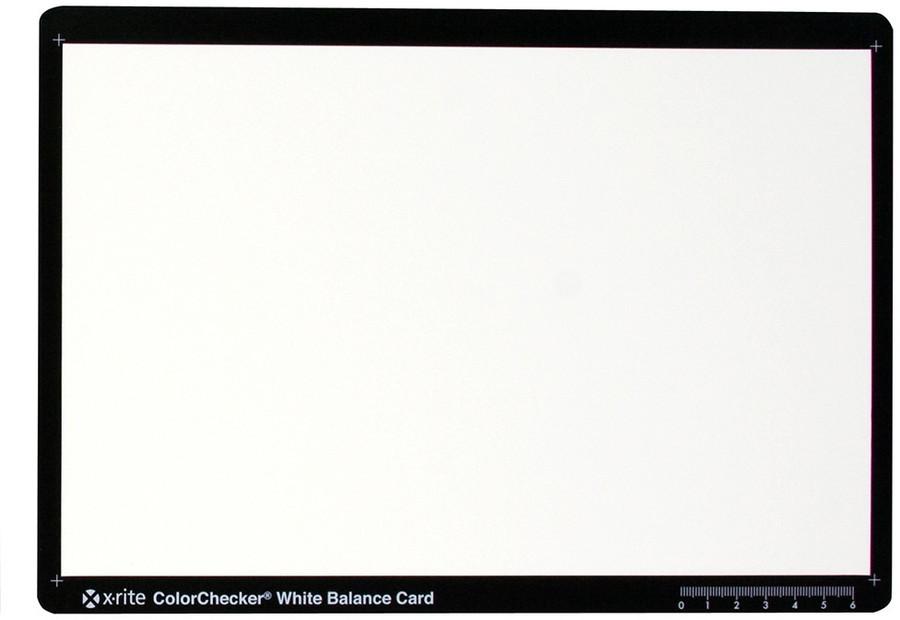 Wzorzec kolorystyczny X-Rite ColorChecker White Balance Card (EOL)