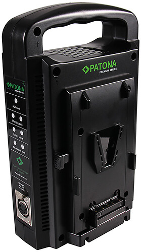 Ładowarka Patona 2-kanałowa do akumulatorów V-mount do Sony BP-95W BP-GL65 BP-190WS/1681