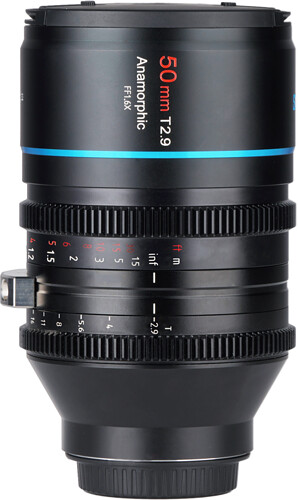 Obiektyw Anamorficzny Sirui VENUS 50mm T/2.9 Full Frame 1.6 Squeeze - Canon RF - cena zawiera rabat 20%