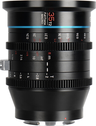 Obiektyw filmowy sferyczny Sirui Jupiter 35mm T2.0 Makro - Canon EF