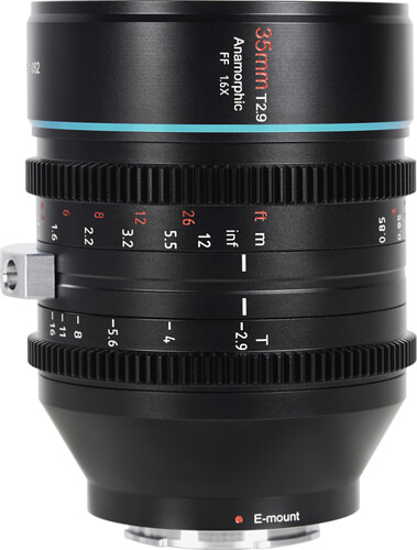Obiektyw Anamorficzny Sirui VENUS 35mm T/2.9 Full Frame 1.6 Squeeze - Canon RF - cena zawiera rabat 20%