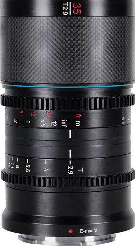 Obiektyw Anamorficzny Sirui SATURN 35mm T/2.9 - 1.6 Squeeze - Fujifilm X - cena zawiera rabat 15%