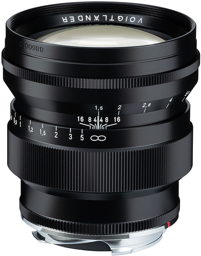 Obiektyw Voigtlander 75mm f/1.5 Nokton VM czarny (Leica M)