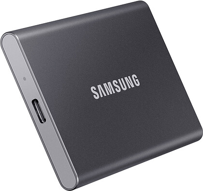 Dysk SSD Samsung T7 500GB USB 3.2 Gen.2 szary (MU-PC500T/WW)  - Oferta EXPO2024