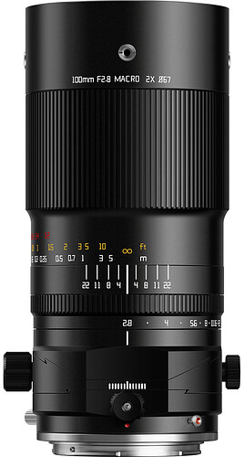 Obiektyw TTArtisan 100mm f/2.8 Makro x2 Tilt-Shift - mocowanie Nikon Z