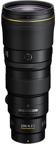 Obiektyw Nikkor Z 600mm f/6.3 VR S | Cena zawiera rabat 2250 zł