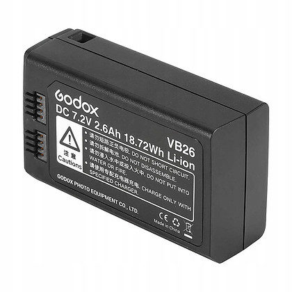 Akumulator GODOX VB-26 do lamp Quadralite Stroboss V1, 60EVO II,  Godox V1 oraz Godox V860III