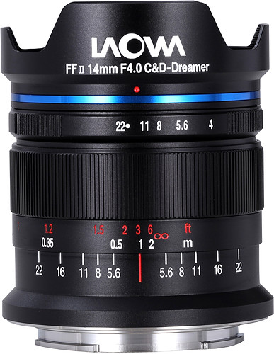 Obiektyw Laowa 14 mm f/4,0 FF RL Zero-D - mocowanie Canon RF