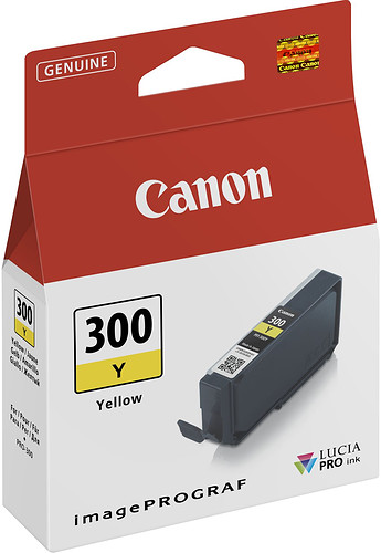 Tusz Canon PFI-300Y Yellow