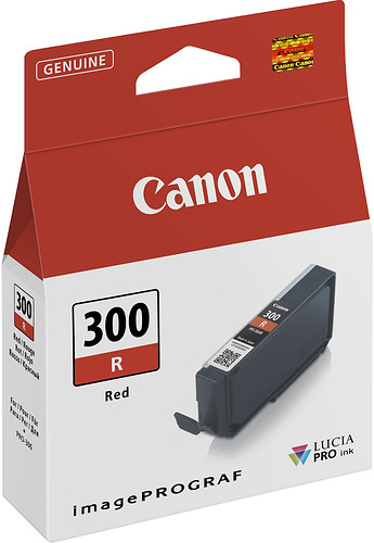 Tusz Canon PFI-300R Red