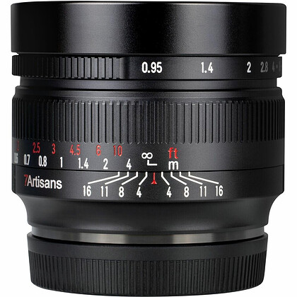 Obiektyw 7Artisans 50mm f/0,95 - Canon EF-M