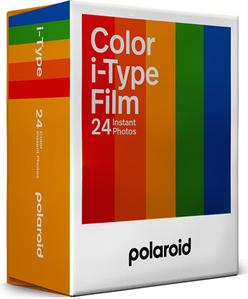 Wkład Polaroid COLOR i-Type Film (White Frame) [3-pack] | Majówka 2024