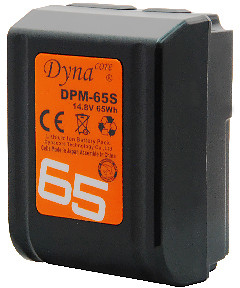 Dynacore V-Mount Battery Tiny series DPM-65S kompaktowy akumulator V-lock 65Wh 14,8V