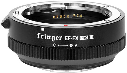 Fringer adapter bagnetowy EF-FX Pro III z AF (Canon EF-Fujifilm X)